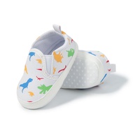 Infant Baby Girls Boys Canvas Shoes Soft Sole Toddler Slip On Newborn Crib Moccasins Casual Sneaker 