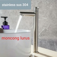 304 FV14 High Stainless Steel Washbasin Faucet - B15 Hand Washing Faucet