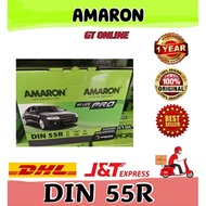 DIN55R |  Amaron Hi-life PRO | Car Battery Bateri Kereta | Proton X50 Persona GEN2 Satria Toyota