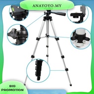 [anayoyo.my] Universal Mini Portable Aluminum Tripod Stand & Bag For Canon Nikon Camera