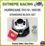 TH110 NX105 Standard Block Set STD Cylinder Blok Kit Piston + Ring Complete Honda Hurricane TH110 TH 110 NX105 NX 105