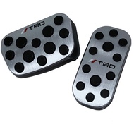 For Toyota Axio /Vios/Altis 2007-2018 Anti Skid/No Drill Safety Sports Pedal -TRD Silver