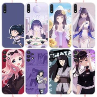 Samsung A23 A04 A04S A50 A21S A50S A30S WY12 Anime Naruto Hinata Soft transparent phone case