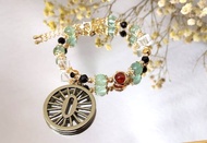 【鬼滅之刃】竈門炭治郎 | 同人印象水晶DIY設計手鏈- 客製化禮物