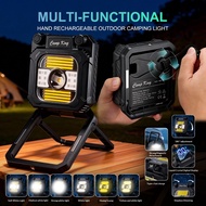Outdoor camping light, long endurance camping tent light, hand cranked rechargeable light, portable 