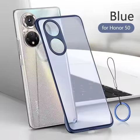 Borderless Case For Huawei Honor 70 Pro Plus Honor 60 SE Honor 50 Pro Honor30s Matte Frameless TPU+P