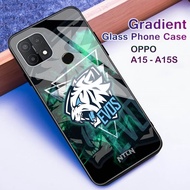 HP [H06] Oppo A15 A15S GLASS Case, OPPO A15 A15S GLASS CASE, CASE OPPO A15 A15Shp, OPPO A15 A15S COO