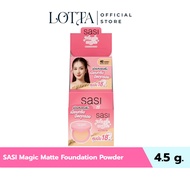 (Box X 3 Pieces) sasi Magic Matte Foundation Powder 4.5g Flour
