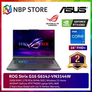 Asus ROG Strix G16 G614J-VN3144W 16'' FHD+ 165Hz Gaming Laptop ( I7-13650HX, 16GB, 1TB SSD, RTX4060 
