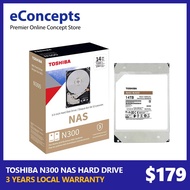 Toshiba N300 NAS Drive 3.5 Inch HDD 4TB l 6TB l 8TB l 10TB l 12TB l 14TB