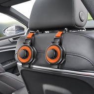 2pcs Multifunctional car seat hooks, hidden cup holders in car headrests, storage and organization h