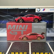 Mini GT Porsche 911 GT3 RS Weissach Package Guards Red (Mini GT 1060)