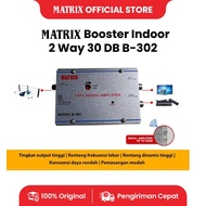 BOOSTER INDOOR MATRIX A-302 PENGUAT SINYAL TV 2 WAY
