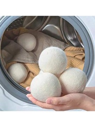 Xl尺寸優質天然羊毛烘乾球-取代烘乾機布和柔軟劑-洗衣烘乾球