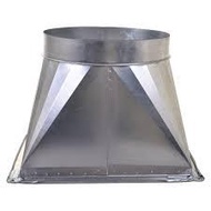 Transition Ducting Diameter 125x500x500 BJLS 0.6