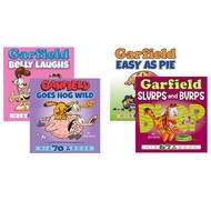 English Garfield Comics 4 Volumes Garfield 67-68-69-70 Classic Fun Humor Comics