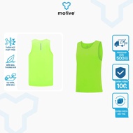 Áo Thun Thể Thao Chạy Bộ Nam MOTIVE Men Simple Color Singlet - Màu Vàng Neon