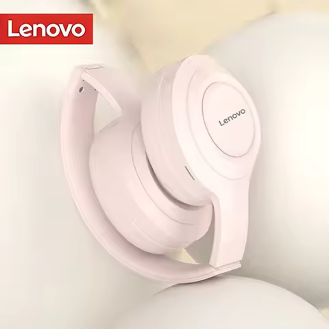 Lenovo ANC Wireless Headphone Bluetooth 5.3 Over Ear Foldable Computer Headset Gaming Headset 360° S