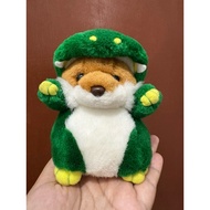 HIJAU Fox Doll, Red Fox Green Dino Costume
