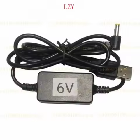 6V USB charger cable For Sony MD Walkman MZ-N10 E10 MH1 EH1 R50-DC 4.0mm*1.7mm