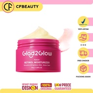 Glad2glow Peach Retinol Moisturizer 30g Facial Cream Moisturizing Face Retinol Anti Aging Retino Ret