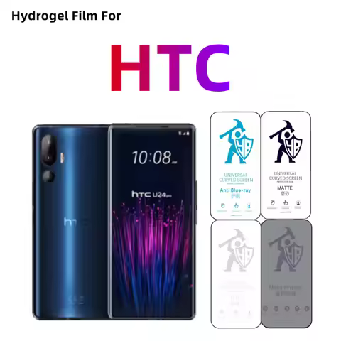 2pcs Matte Hydrogel Film For HTC U24 Pro HD Screen Protector For HTC Desire 20pro/21pro/22pro/One M9