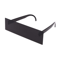 JN Black Pixilated Mosaic Sunglasses Spectacle Glasses Party Costume Props Novelty Toy Funky Holiday