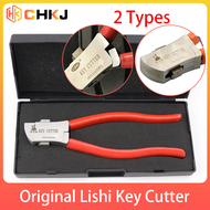 Chkj Lishi เครื่องตัดกุญแจแบบพกพา Lishi เครื่องตัดทำกุญแจกุญแจรถคีมตัดกุญแจอัตโนมัติเครื่องมือช่างทำกุญแจ