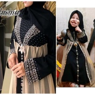 abaya hitam couple ibu anak Hasina, abaya lili, abaya turkey(',')