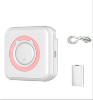 Mini Portable Thermal Printer Paper Photo Pocket Thermal Printer Printing Wireless BT Connect Printe