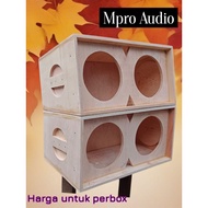 Line array 6 inch Double Speaker Box