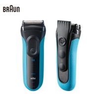 Braun Original 3040s Electric Shaver Rechargeable Triple Blade Reciprocating Razor Dry & Wet Safety