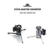 CAMPINGMOON Stand Type Adapter Convert Butane Canister to EN417 Lindal Valve Gas Stove Z23-CB / BKZ2