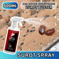 Zurot Buster Goodbye Bedbug Surot Killer Spray Pamatay surot 500ml Eco Friendly