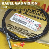 3C1 KABEL GAS YAMAHA VIXION LAMA OLD BARU NEW / KABEL GAS VIXION OLD / KABEL GAS VIXION BARU /  KABE