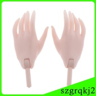 [Szgrqkj2] Jointed Hands Articulated Body Parts diy / Doll Pink/Yellow Skin - Pink, 5.5x2.5cm