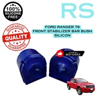 [1 Pair] Ford Ranger T6, T7 2.0 2.2 3.2 2WD / 4WD Front Stabilizer Bar Bush (30mm) PU Silicone