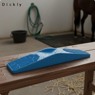 [Dickly] Horse Grooming Brush Rectangular Frame Handheld Horse Brush Textured Grip