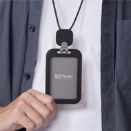 【精選折扣】BR01+C2 伸縮扣+證件卡套/易拉扣+霧面卡套組