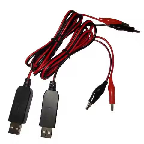 5V USB to 1.5V 3V 4.5V 6V 9V 12V Step Up Converter Cable Power Supply Adapter Cord