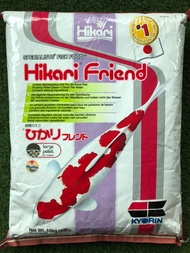 HIKARI FRIEND KOI FOOD LARGE PELLET 10K FOR An economical, daily diet offering basic nutrition to allow your pond fish to live a long and healthy life.