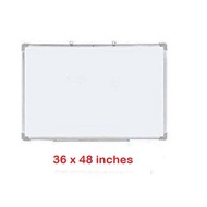 Whiteboard 36 inches x 48 inches / 3 x 4 feet with aluminum frame