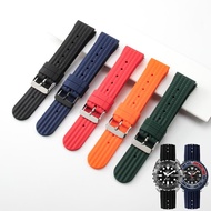 Original high quality❈✎ Quick Release Soft Rubber Watch Strap for Casio Seiko Breitling Citizen Longines 20mm 22mm Waterproof Sports Silicone Watchband