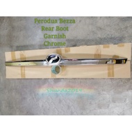 Original Bezza Rear Boot Garnish Chrome