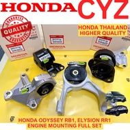 100% THAILAND HONDA ODYSSEY RB1, ELYSION RR1 ENGINE MOUNTING SET (HONDA THAILAND)