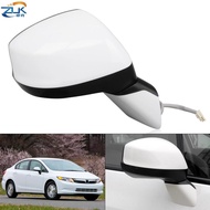 ZUK Car Exterior Side Mirror For HONDA CIVIC 2012 2013 2014 2015 FB2 FB6 Rearview Wing Mirror Assy 3
