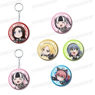 GANTUNGAN Pin Pin Or Keychain Keychain 58mm Bang Dream Raise a Sullen Series 1 YOTAKUSHOP