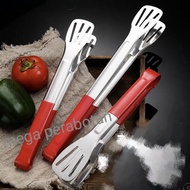 MERAH High Quality Thick Stainless Steel Fried Food Tongs / Food Tongs Food Tongs Bread Tongs BBQ To