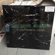 Granit 60x60 Hitam Corak Glazed England Black