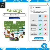 [As Low As $21] Whimzees Dog Dental Chew Value Bag